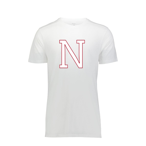 [FTSCUBWH-AS-LOGO1] Decker Men's Tri-Blend T-Shirt - Short Sleeve (Adult S, White, Logo 1)