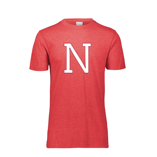 [3066.V96.S-LOGO1] Youth Ultra-blend T-Shirt (Youth S, Red, Logo 1)