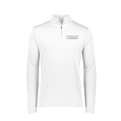 [FTLQFLWH-FAXS-LOGO2] Decker Women's Flex-Lite 1/4 Zip Shirt (Female Adult XS, White, Logo 2)