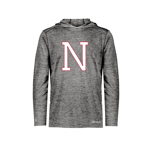 [FOLHCGBK-AS-LOGO1] Decker Men's Charge Hoodie (Adult S, Black, Logo 1)