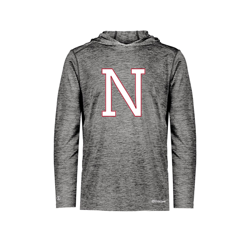 [FOLHCGBK-YS-LOGO1] Decker Youth Charge Hoodie (Youth S, Black, Logo 1)