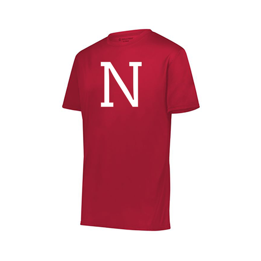 [222818.083.S-LOGO1] Men's Movement Dri Fit Shirt (Adult S, Red, Logo 1)